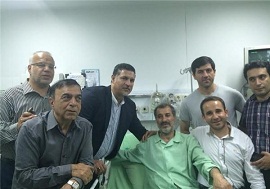 تصاویر/ علی دایی به ملاقات مایلی‌کهن رفت